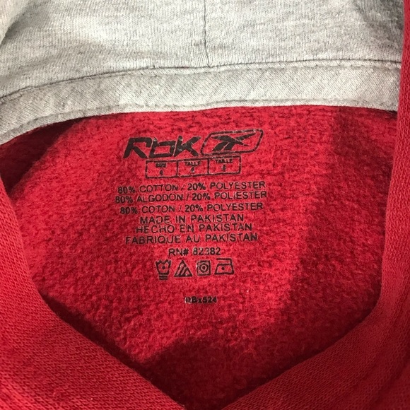 Rbk Red and Blue Hoodie - Picture 4 of 6
